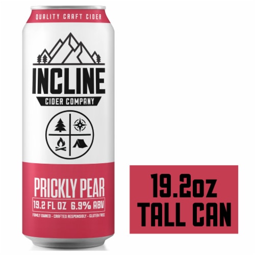 Incline Cider Company Prickly Pear Craft Cider Perspective: front