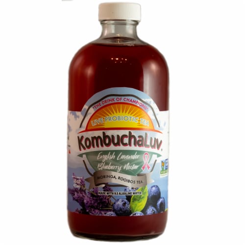 Kombuchaluv English Lavendaer Blueberry Nectar Kombucha 16 Fl Oz Kroger