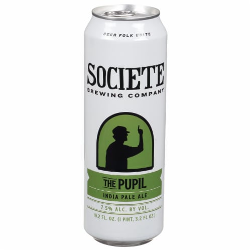 Societe Brewing The Pupil India Pale Ale Perspective: front