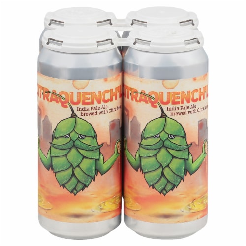 Heist Brewery Citraquench'l India Pale Ale Craft Beer Cans Perspective: front
