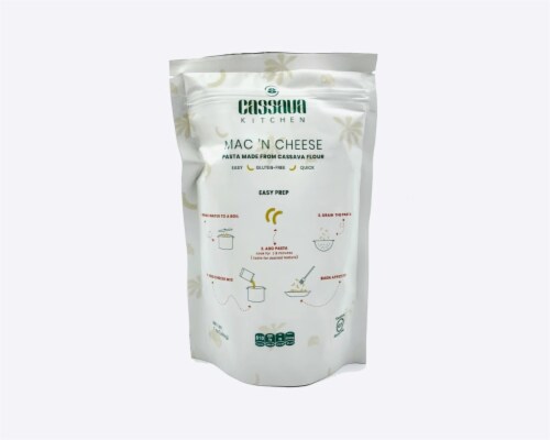 Cassava Kitchen Mac 'N Cheese Pasta Perspective: front