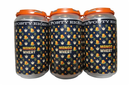 State 48 Brewery Mango Wheat Beer Perspective: front