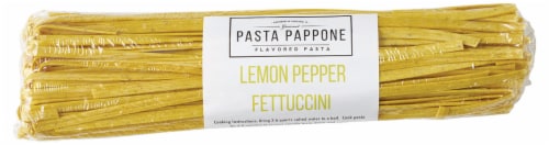 Pasta Pappone Lemon Pepper Fettuccini Perspective: front