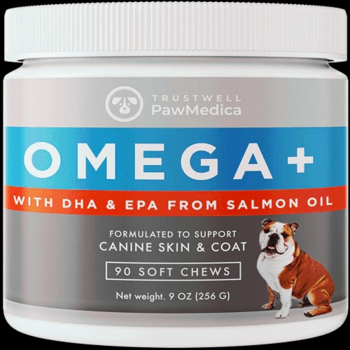Omega Skin And Coat
 Trustwell Omega Skin & Coat Chews for Dogs 90 CT Harris Teeter