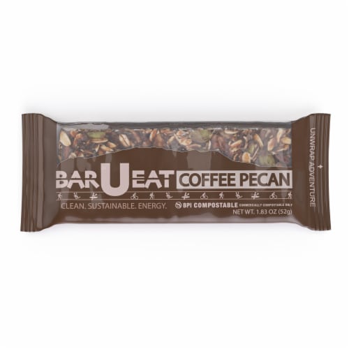 Bar-U-Eat Coffee Pecan Granola Bars Perspective: front