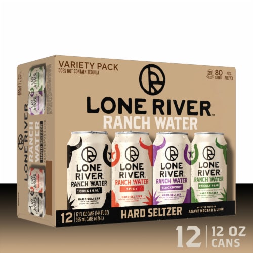 Lone River Ranch Water Variety Hard Seltzer