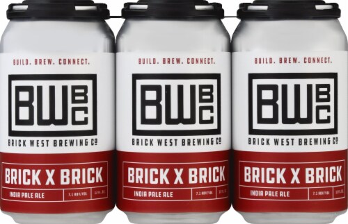 Brick West Brewing Co. Brick X Brick India Pale Ale Perspective: front