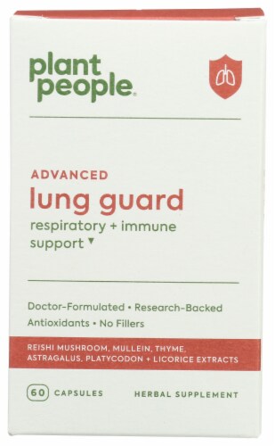Plant People® Advanced Lung Guard Herbal Supplements Perspective: front