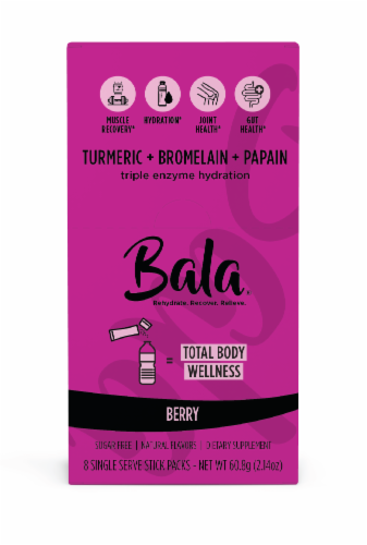 Bala Enzyme Triple Enzyme Hydration - Berry Perspective: front