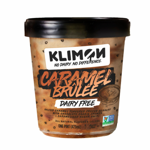 Klimon Caramel Brulee Dairy Free Frozen Dessert