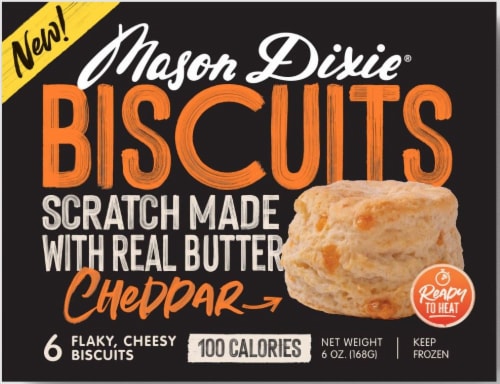 Mason Dixie® Scratch Made with Real Butter Cheddar Biscuits