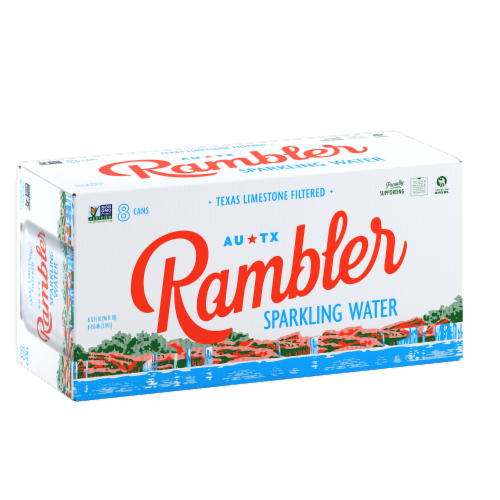 Rambler Original Sparkling Water Perspective: front