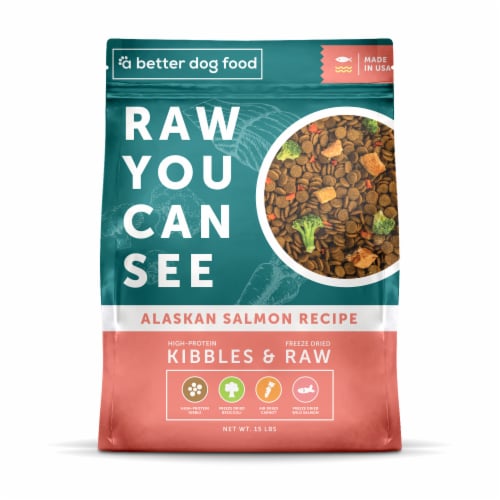 A Better Dog Food Salmon Dog Food Perspective: front