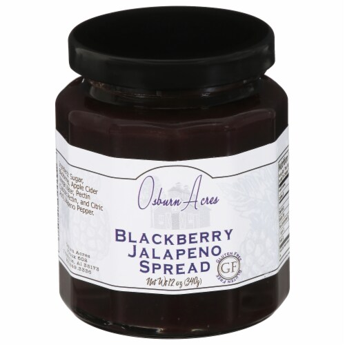 Osburn Acres Blackberry Jalapeno Spread Perspective: front