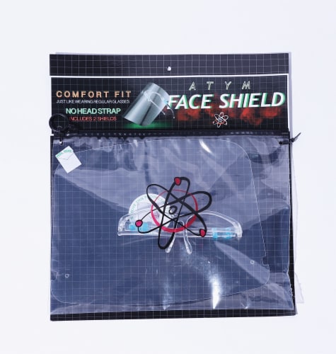 ATYM Glasses Face Shield Perspective: front
