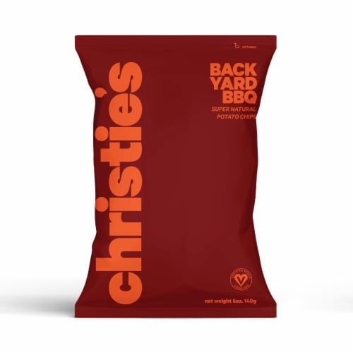 Christie's Super Natural Potato Vegan Chips - Backyard BBQ Potato Chips (5 pack / 5 oz each) Perspective: front