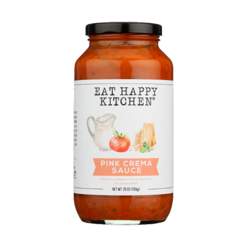 Eat Happy Kitchen® Pink Crema Pasta Sauce Perspective: front