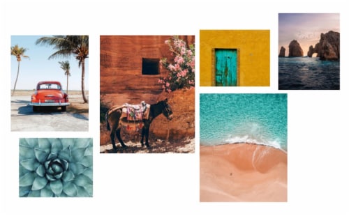Global Gate International Travel Wall Art - Assorted Perspective: front