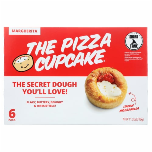 The Pizza Cupcake Margherita Pizza Snack Perspective: front