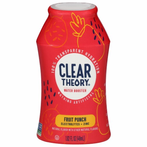 Clear Theory® Fruit Punch Water Booster Perspective: front