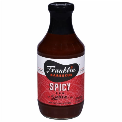 Franklin Barbecue® Spicy BBQ Sauce Perspective: front