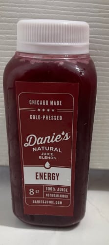 Danie's™ Natural Juice Blend Energy Perspective: front