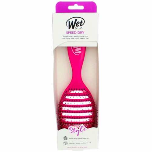 Wet Brush Speed Dry, Pink (2 Pack) Perspective: front