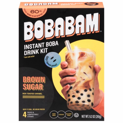 Boba Bam® Brown Sugar Instant Boba Packs