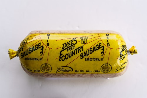 Jake's Fresh Country Mild Sausage Perspective: front
