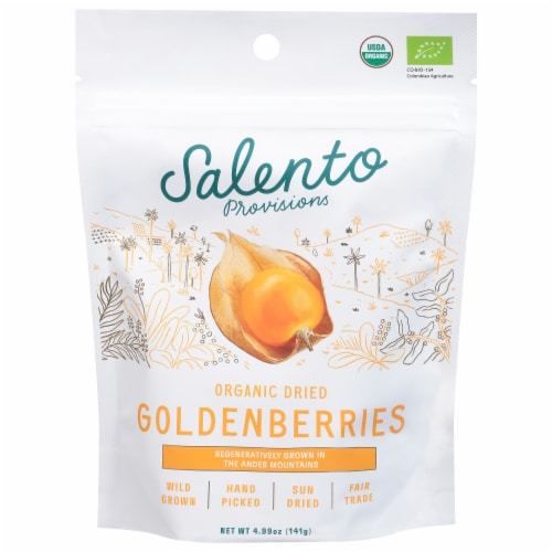 Salento Provisions Organic Dried Goldenberries Perspective: front