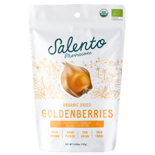 Salento Provisions Organic Dried Goldenberries Perspective: front