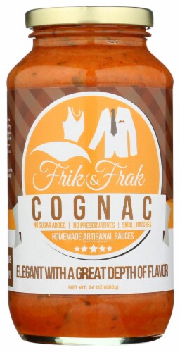 Frik & Frak Creamy Cognac Pasta Sauce Perspective: front