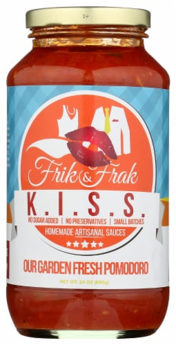 Frik & Frak K.I.S.S. Pomodoro Pasta Sauce Perspective: front
