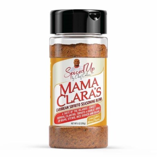 Spiced Up™ Mama Clara's Seasoning Perspective: front