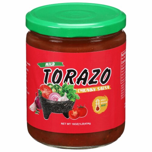 El Torazo Mild Chunky Salsa Perspective: front