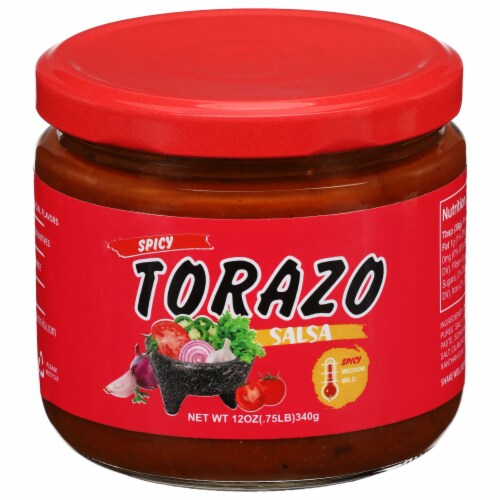 El Torazo Spicy Salsa Perspective: front