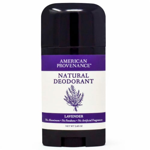 American Provenance Lavender Natural Deodorant Stick Perspective: front