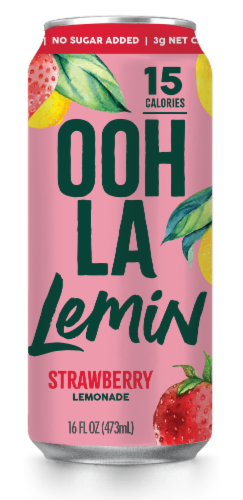 Ooh La Lemin Strawberry Lemonade Perspective: front