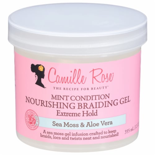 Camille Rose® Mint Condition Nourishing Braid Gel Perspective: front