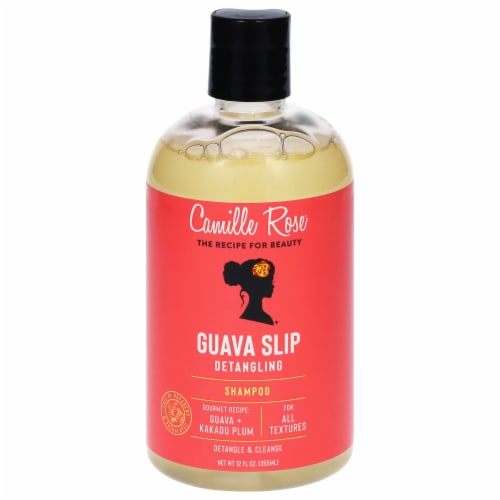 Camille Rose Guava Slip Detangling Cleanse Shampoo Perspective: front