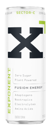 Exponent™ Fusion Sector C Energy Drink Perspective: front