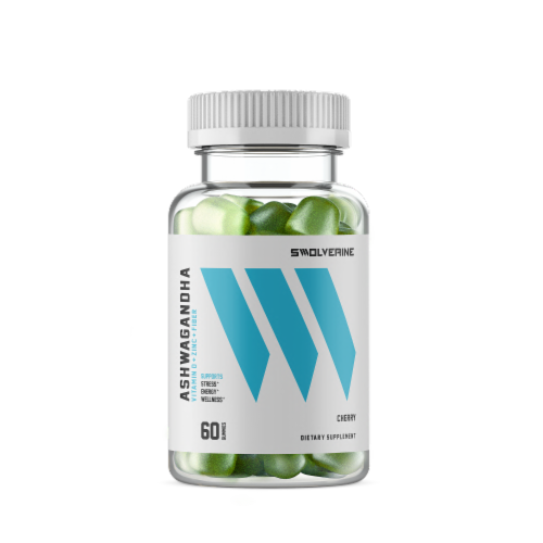 Swolverine Ashwagandha Dietary Supplement Gummies Perspective: front