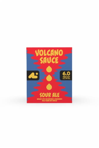 Aslin Beer Volcano Sauce Sour Ale Perspective: front