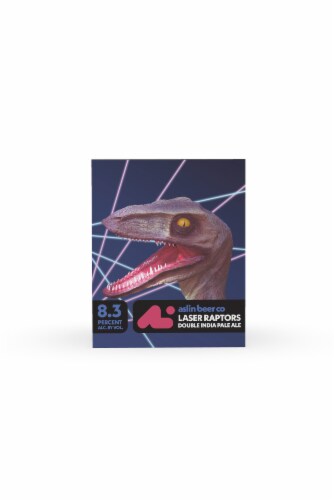 Aslin Beer Co Laser Raptors IPA Perspective: front