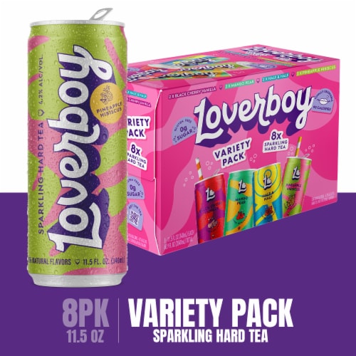 Loverboy Variety Pack Craft Sparkling Hard Tea