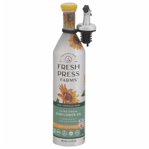 Fresh Press Farms Sunflower Oil Perspective: front