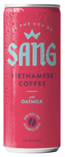 Sang Vietnamese Coffee with Oatmilk Perspective: front