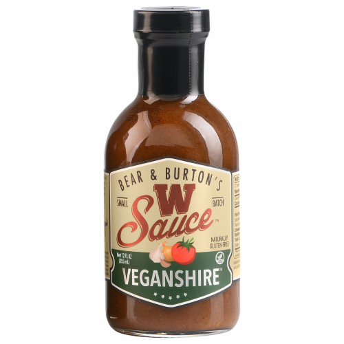 Bear & Burton's Vegan Worcestershire Sauce Perspective: front