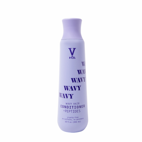 V&Co. Wavy Hair Conditioner + Peptides Perspective: front