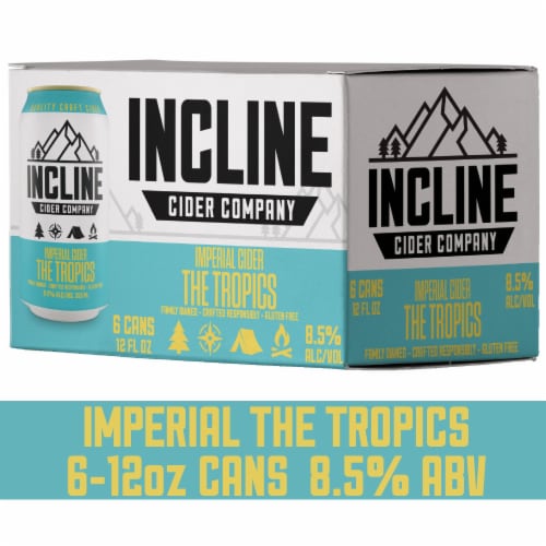 Incline Cider Company Imperial The Tropics Craft Cider Perspective: front
